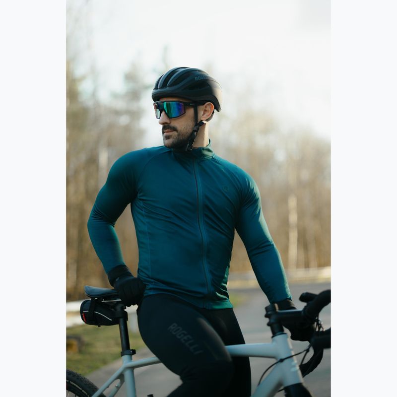 Maglia a maniche lunghe da ciclismo da uomo Rogelli Essential II blue 9