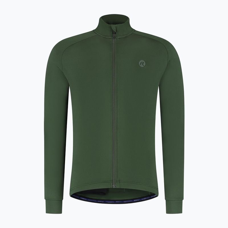 Maglia da ciclismo a maniche lunghe uomo Rogelli Essential II green 7