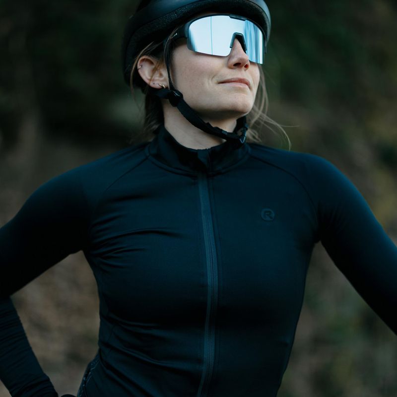 Longsleeve da ciclismo da donna Rogelli Essential II black 9