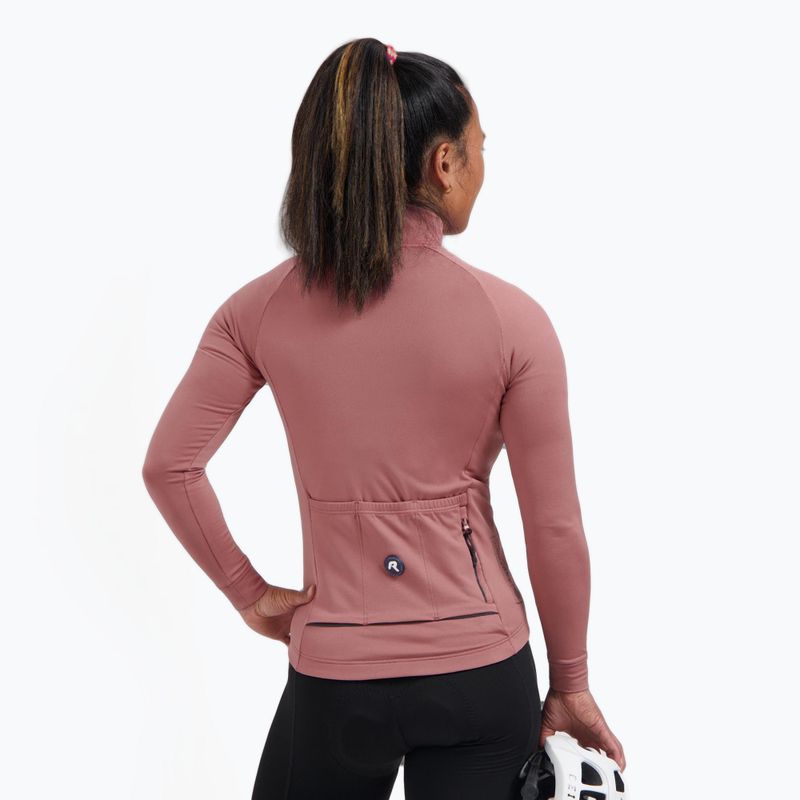 Maglia da ciclismo a manica lunga donna Rogelli Essential II chutney 3