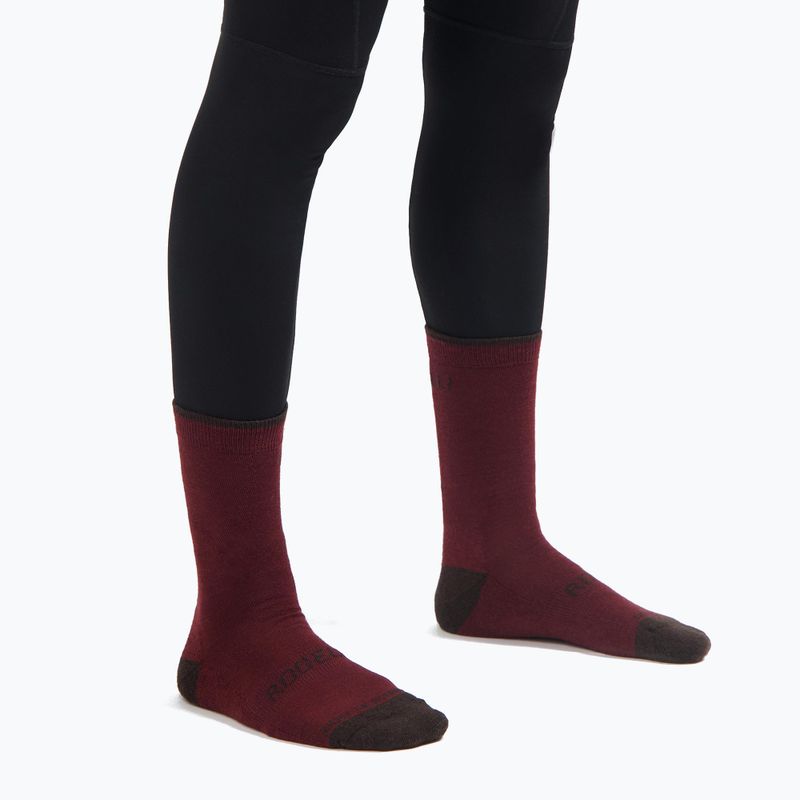 Calzini Rogelli Wool Wintersocks 2 paia burgundy/brown 4