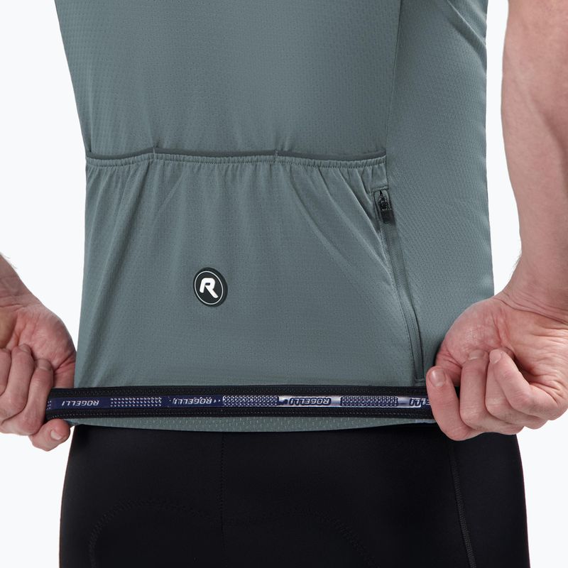 Maglietta da ciclismo da uomo Rogelli Essential II grey 4