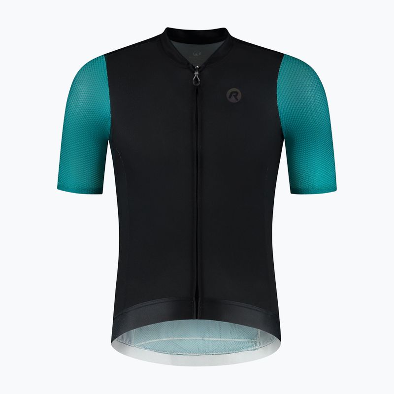 Maglietta da ciclismo da uomo Rogelli Fast black/teal/green 6