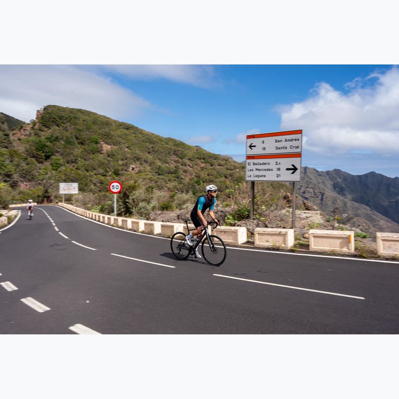 Maglietta da ciclismo da uomo Rogelli Fast black/teal/green 8