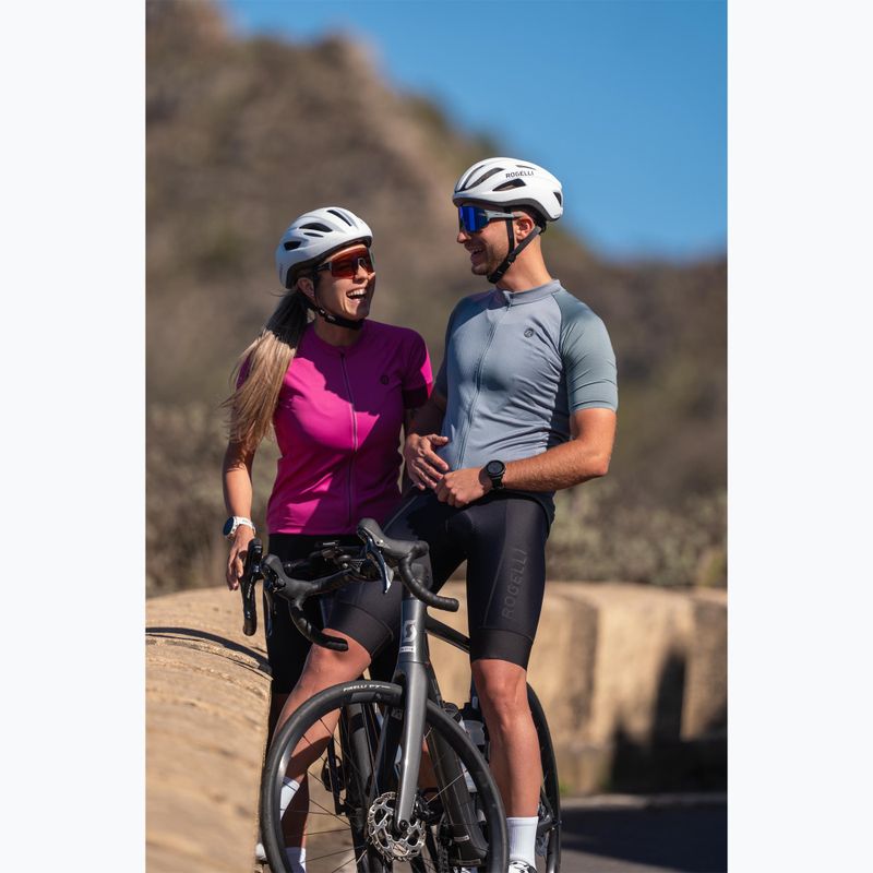 Pantaloncini da ciclismo da uomo Rogelli Essential II Bib Short black 9