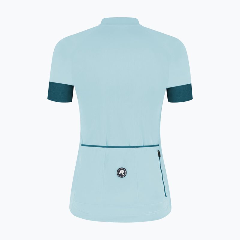 Maglia da ciclismo da donna Rogelli Modesta light blue 7