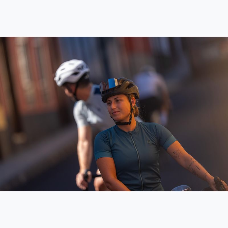 Maglia da ciclismo da donna Rogelli Modesta teal 10