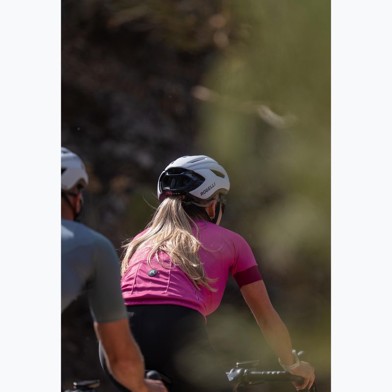 Maglia da ciclismo da donna Rogelli Modesta pink 12