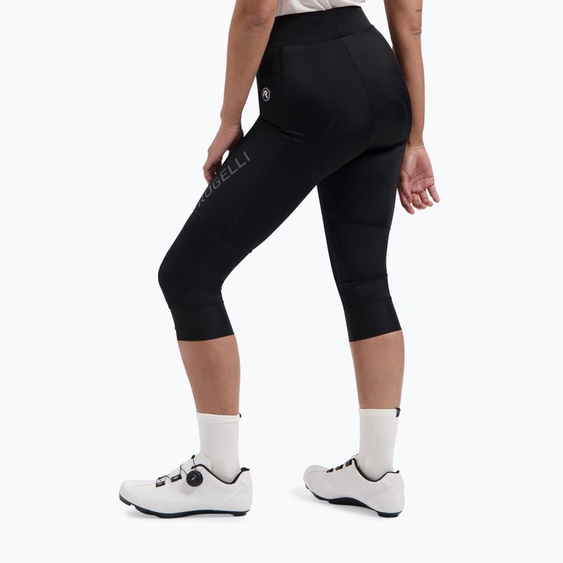 Pantaloncini da ciclismo da donna Rogelli Essential III 3/4 black 2