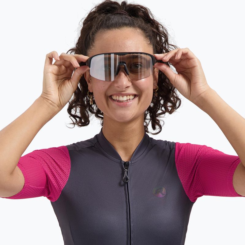 Occhiali da sole Rogelli Mirage Photochromatic black/silver mirror 4