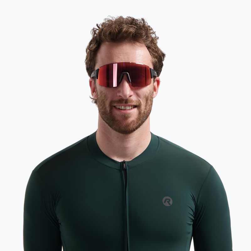 Occhiali da sole Rogelli Swift Full Revo black/red full revo 2