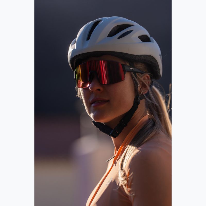 Occhiali da sole Rogelli Swift Full Revo black/red full revo 8