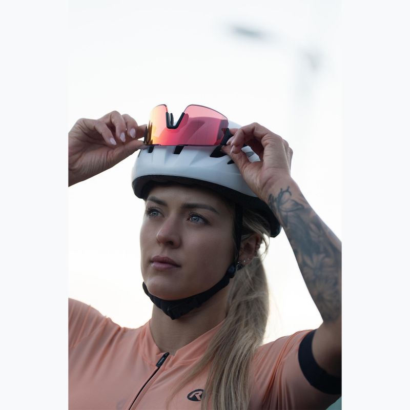 Occhiali da sole Rogelli Swift Full Revo black/red full revo 9