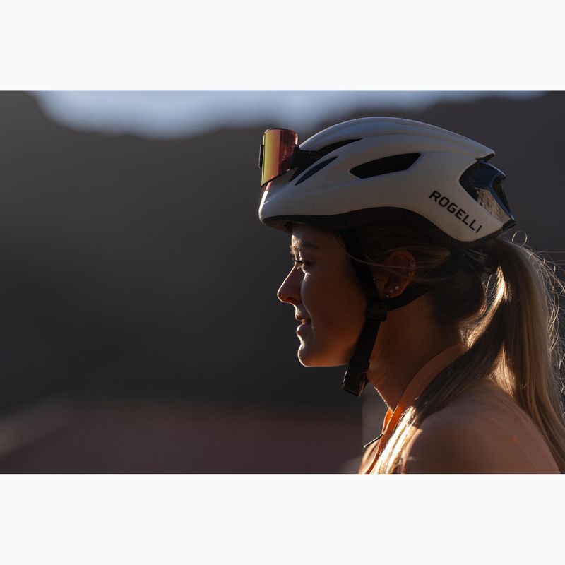 Occhiali da sole Rogelli Swift Full Revo black/red full revo 10