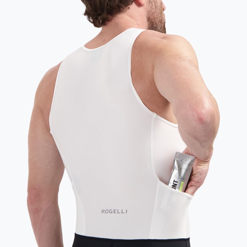 Body da triathlon Rogelli Florida Tri Suit WS black/white 4