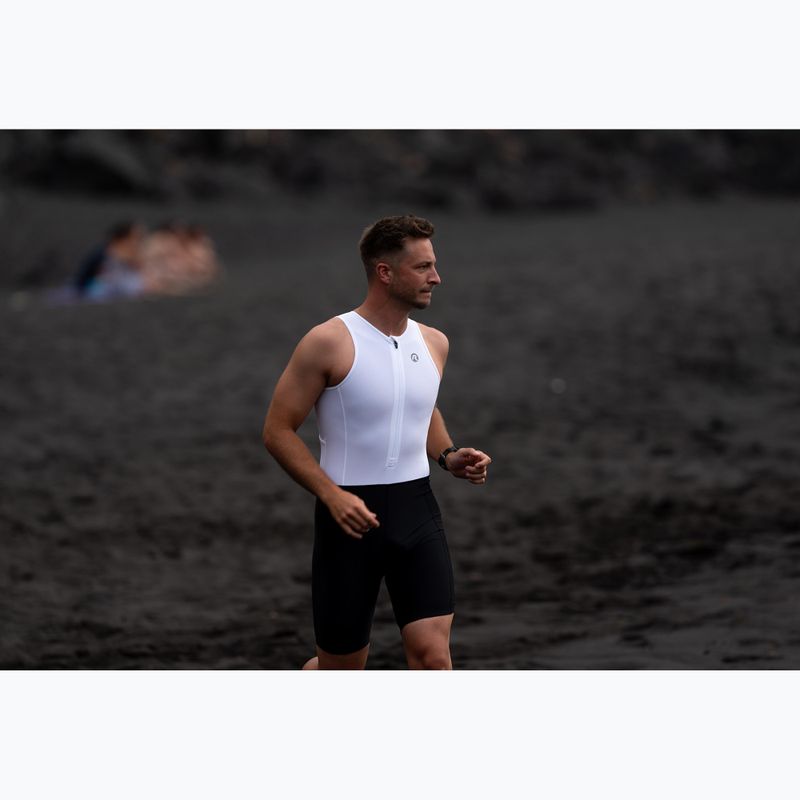 Body da triathlon Rogelli Florida Tri Suit WS black/white 8