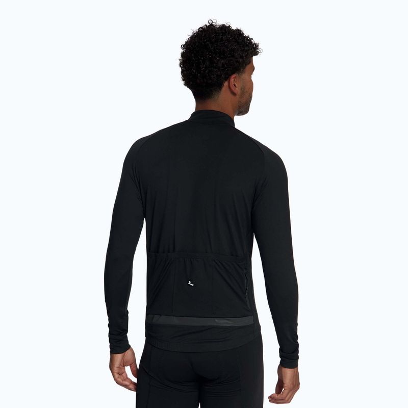 Longsleeve da ciclismo da uomo Rogelli Essential Light black 2