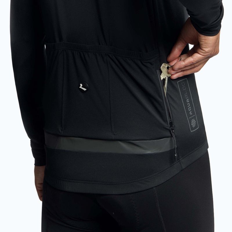 Longsleeve da ciclismo da uomo Rogelli Essential Light black 4