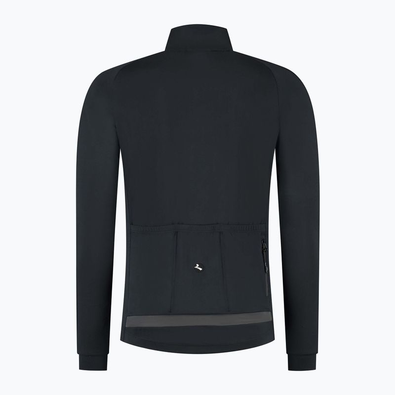 Longsleeve da ciclismo da uomo Rogelli Essential Light black 6