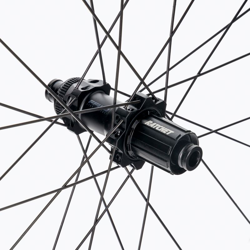 FFWD Carbon RYOT44 FCC SP 24H/24H MBL DBCL 12 mm TA 11SP Shimano ruote da bicicletta 2