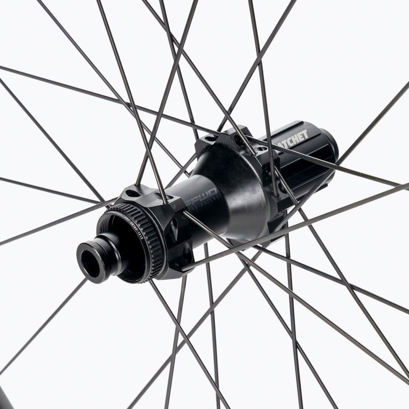 FFWD Carbon RYOT44 FCC SP 24H/24H MBL DBCL 12 mm TA 11SP Shimano ruote da bicicletta 3