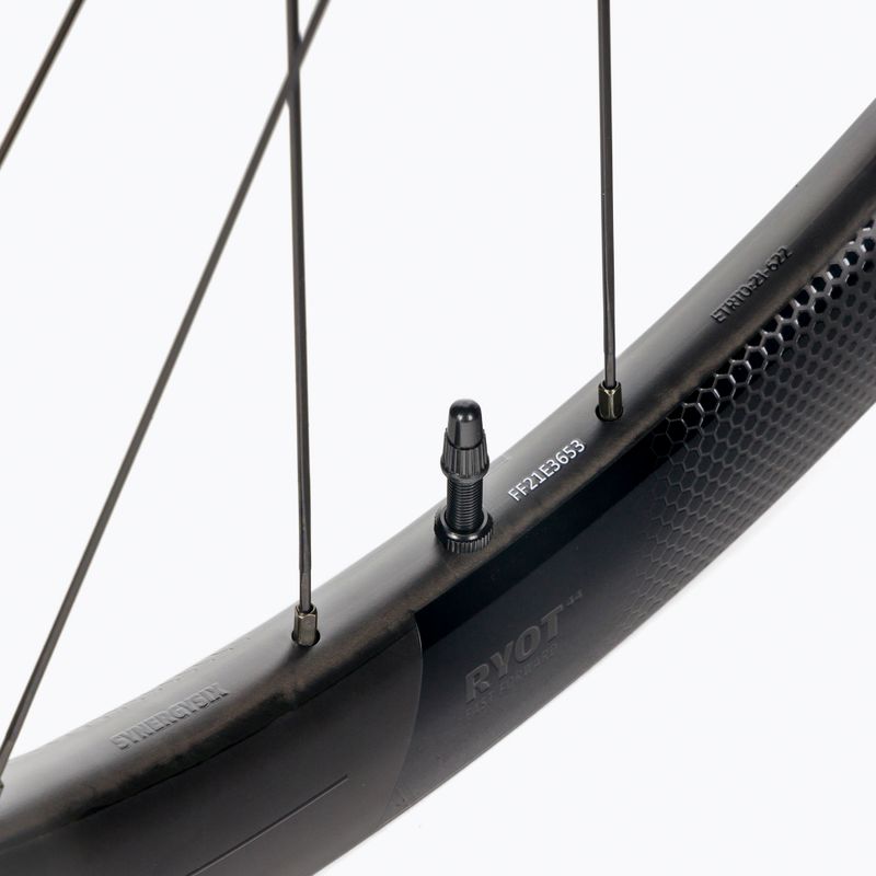FFWD Carbon RYOT44 FCC SP 24H/24H MBL DBCL 12 mm TA 11SP Shimano ruote da bicicletta 7