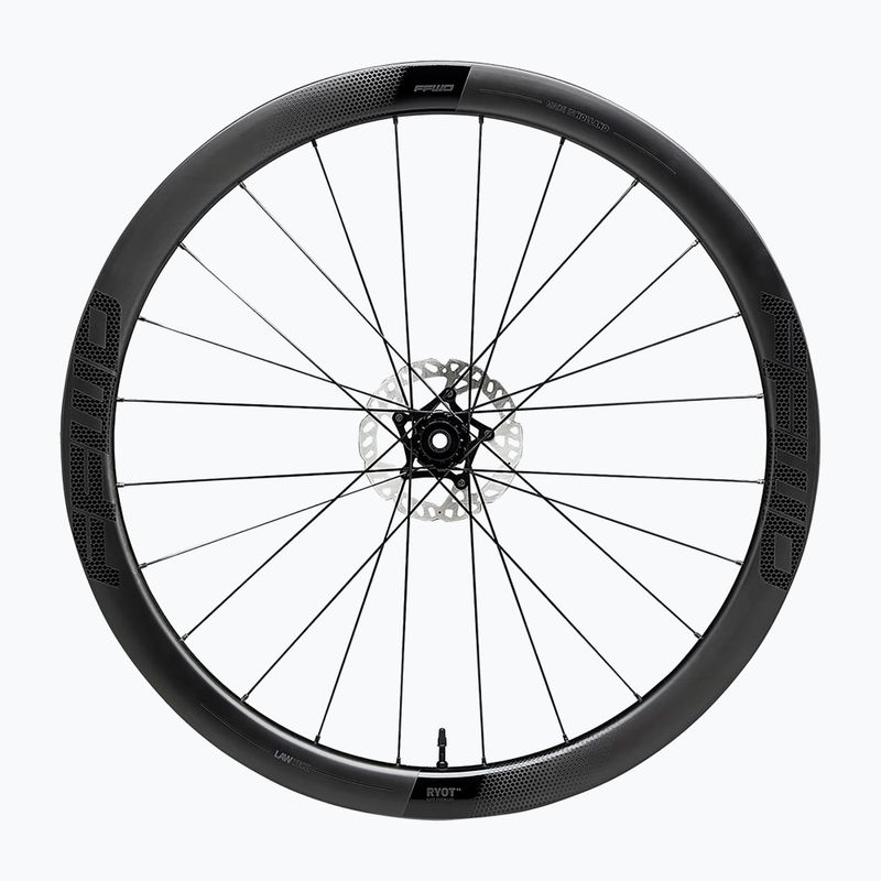 FFWD Carbon RYOT44 FCC SP 24H/24H MBL DBCL 12 mm TA 11SP Shimano ruote da bicicletta 10