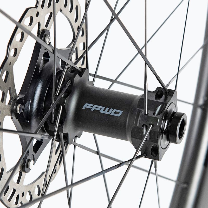 FFWD Carbon RYOT55 FCC SP 24H/24H MBL DBCL 12 mm TA 11SP Shimano ruote da bicicletta 10