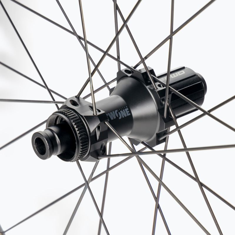 FFWD Carbon RYOT77 FCC SP 24H/24H MBL DBCL 12 mm TA Shimano ruote da bicicletta 4