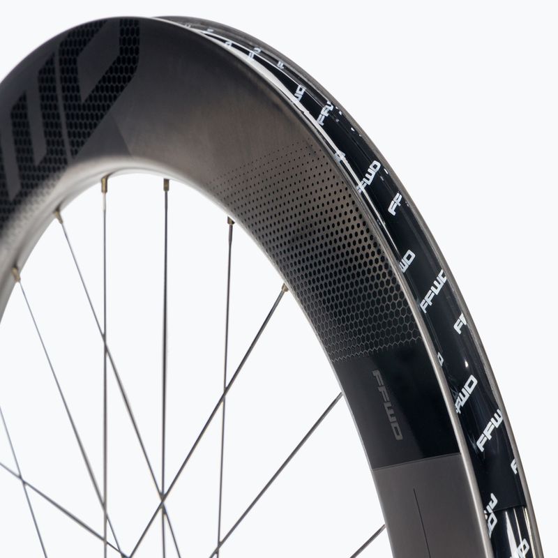FFWD Carbon RYOT77 FCC SP 24H/24H MBL DBCL 12 mm TA Shimano ruote da bicicletta 5