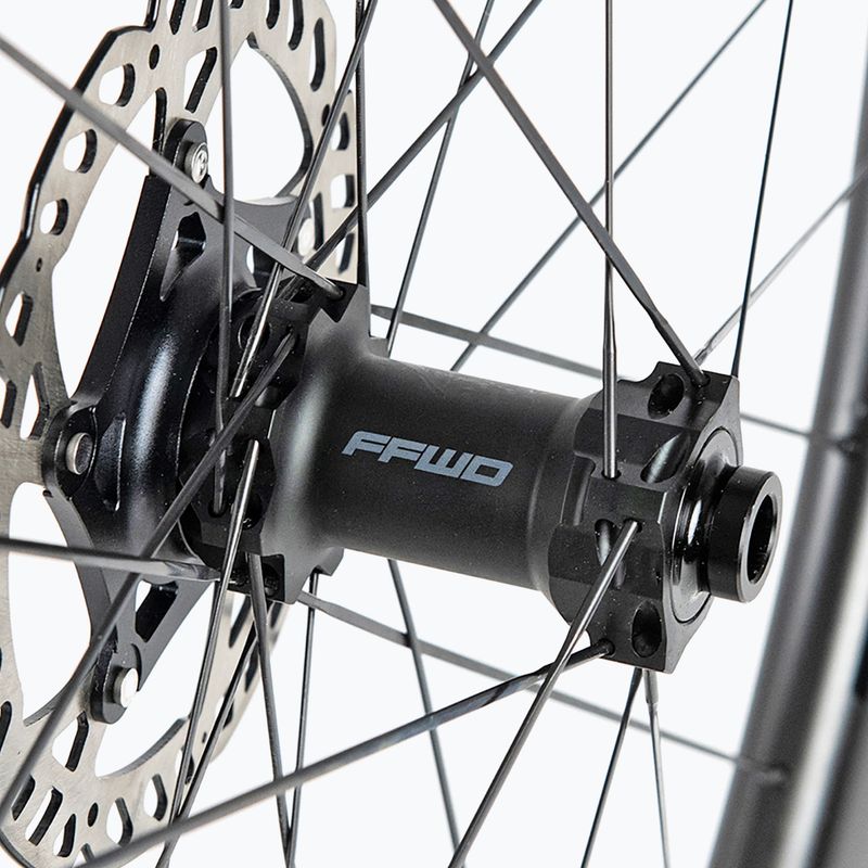 FFWD Carbon RYOT77 FCC SP 24H/24H MBL DBCL 12 mm TA Shimano ruote da bicicletta 10