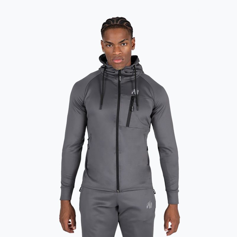 Felpa da allenamento Gorilla Wear da uomo Scottsdale grigio