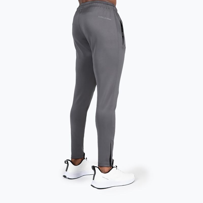 Gorilla Wear pantaloni da allenamento da uomo Scottsdale grigio 5