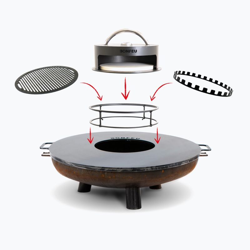 Braciere da giardino BonFeu BonBowl Plus 100 cm 2