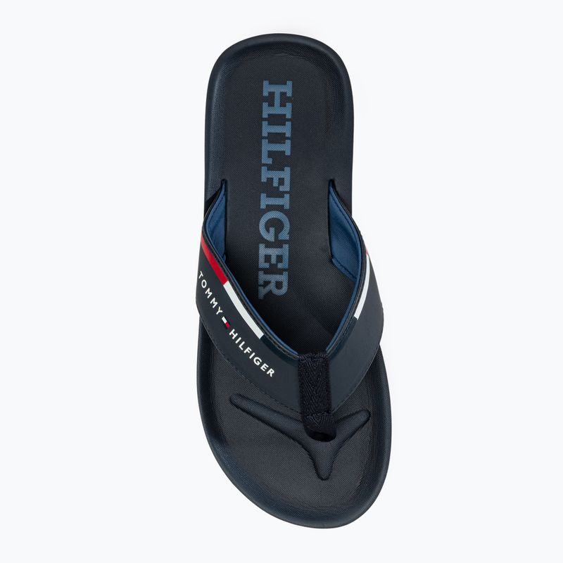 Tommy Hilfiger Comfort Beach Sandal uomo infradito desert sky 5