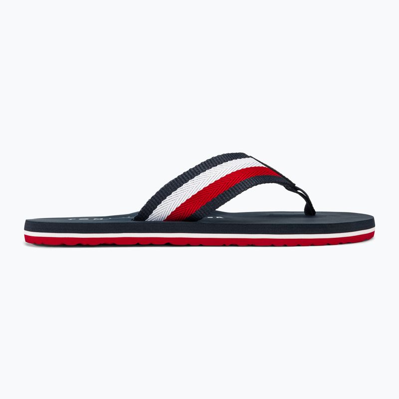 Tommy Hilfiger Corporate Beach Sandal uomo infradito desert sky 2