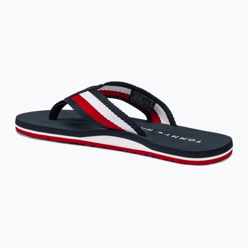 Tommy Hilfiger Corporate Beach Sandal uomo infradito desert sky 3