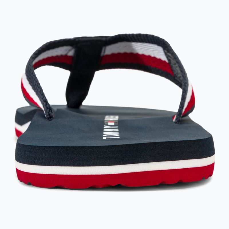 Tommy Hilfiger Corporate Beach Sandal uomo infradito desert sky 6