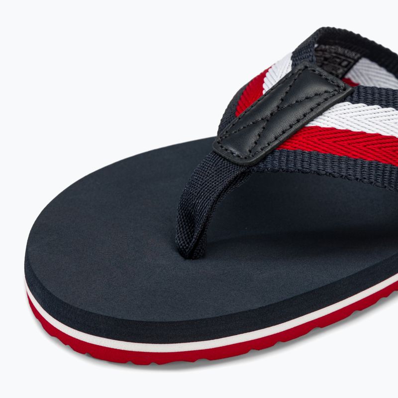 Tommy Hilfiger Corporate Beach Sandal uomo infradito desert sky 7