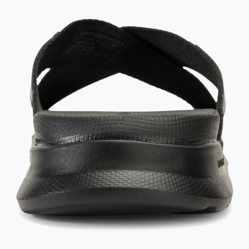 Sandalo da spiaggia Tommy Hilfiger Comfort Criss Cross Uomo nero 6