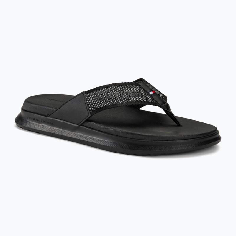 Infradito Tommy Hilfiger Comfort Toe Post Beach Sandal nero Uomo