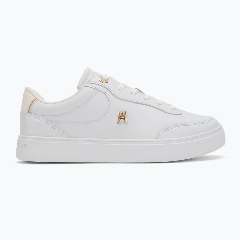 Scarpe Tommy Hilfiger da donna Essential Chic Court bianco 2