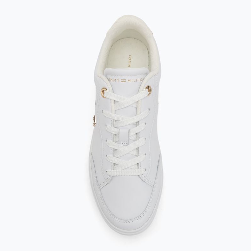 Scarpe Tommy Hilfiger da donna Essential Chic Court bianco 5