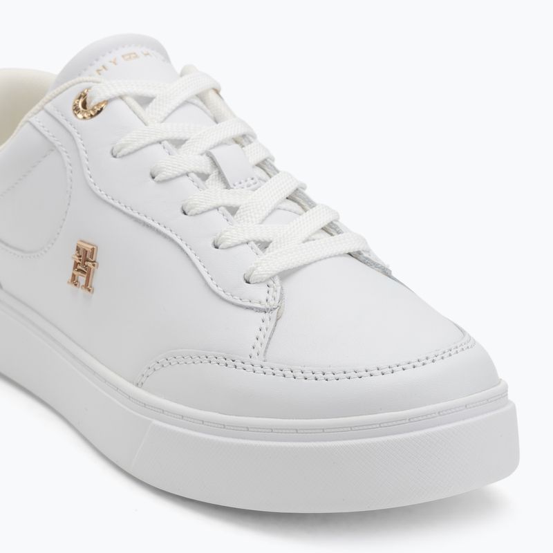 Scarpe Tommy Hilfiger da donna Essential Chic Court bianco 7
