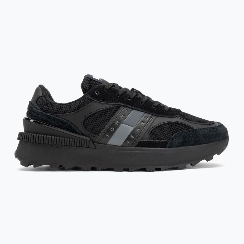 Tommy Jeans scarpe da uomo TJM Technical Runner Ess nero 2