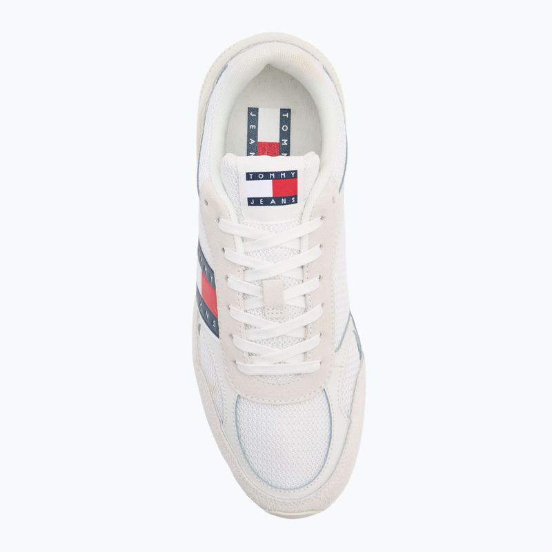 Tommy Jeans TJM Technical Runner Ess ecru scarpe da uomo 5