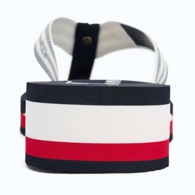 Tommy Hilfiger Im Th Signature Beach Sandal infradito da donna rwb 6