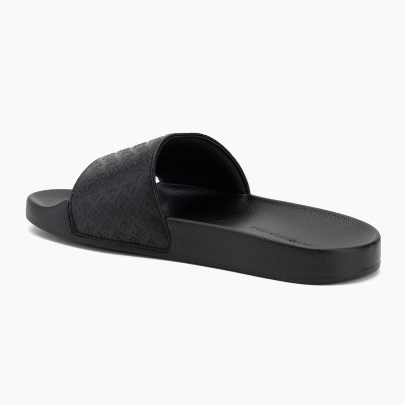 Tommy Hilfiger infradito da donna Monogram Poolside nero 3