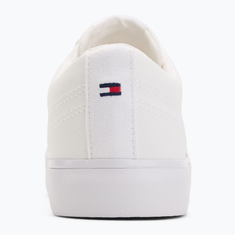 Scarpe da ginnastica Tommy Hilfiger uomo Th Hi Vulc Low Core Stripes Mesh bianco 6