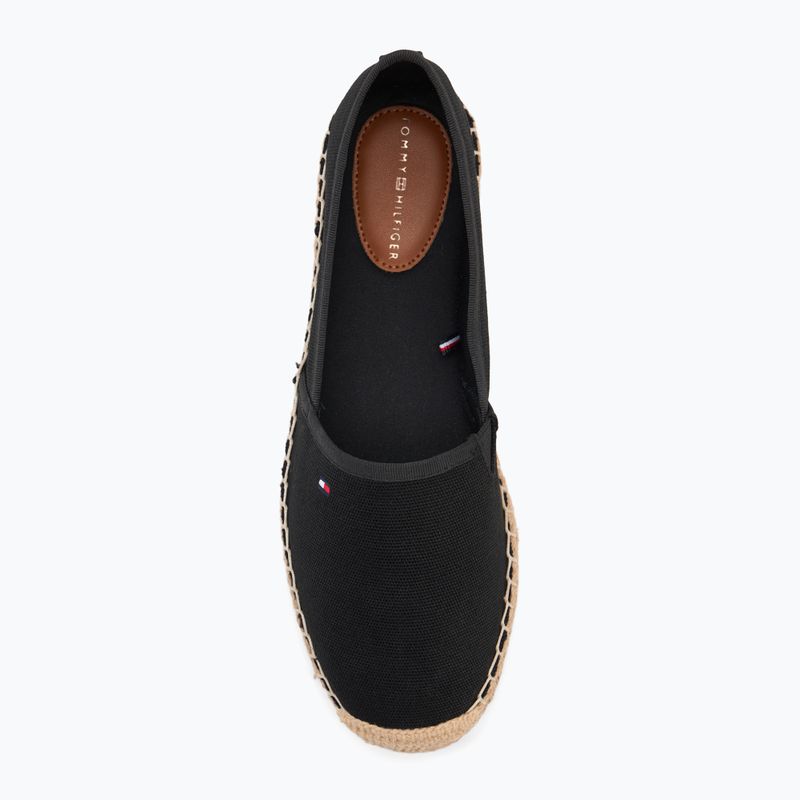 Scarpe Tommy Hilfiger da donna Flag Canvas nero 5